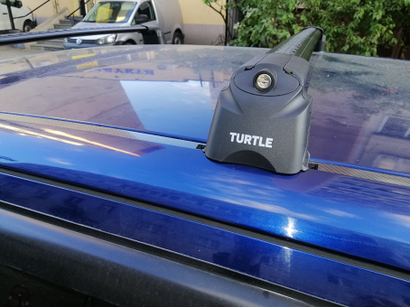 Багажник для штатних місць Turtle Air 3 Opel Zafira - сріблястий - фото 5