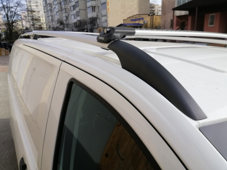 Багажник на рейлінг Turtle Air 1 Mercedes Vito /Viano 639/447 - сріблястий - фото 8