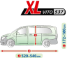 Чохол-тент для автомобіля Kegel-Blazusiak Mobile Garage XL Vito 537 - фото 3