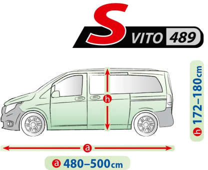 Чохол-тент для автомобіля Kegel-Blazusiak Mobile Garage S Vito 489 - фото 5