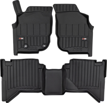 Гумові килимки Frogum Proline 3D для Toyota Hilux (mkVII) 2004-2015 (FG 3D429864) - фото 1