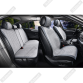 Накидки с алькантары на сиденья авто Elegant Trento серого цвета EL 700 613 - фото 1
