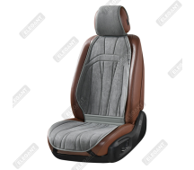 Накидки на автомобильные сиденья Elegant Plus ANCONA передние (2шт.) Granite Green