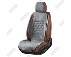 Накидки на автомобильные сиденья Elegant Plus PARMA передние (2шт.) Granite Green