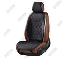 Накидки на автомобильные сиденья Elegant Plus PARMA передние (2шт.) черные