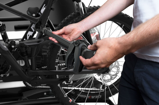 Велокрепление Thule VeloSpace XT 938 Black + Thule 9381 Bike Adapter Black - фото 9