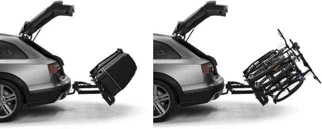 Велокрепление Thule VeloSpace XT 939 Black с боксом Thule BackSpace XT 9383 - фото 4