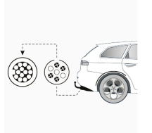 Адаптер Thule Adapter 7 pin - 13 pin 990600
