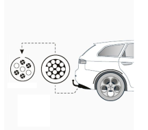 Адаптер Thule Adapter 13 pin - 7 pin 990700