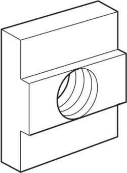 Гайка M8 квадратная 50830 (Eye Bolt) - фото 2