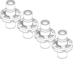 Гайка із шайбою Thule 54201 (Flush Kit)