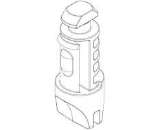 Заглушка в крышку крепления 50542 (Canyon XT, Trail)