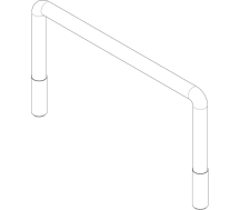 Скоба П-образна (50x90 мм) 52554 (Canyon XT)