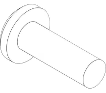 Болт M6 (12 мм)(4 шт) 52563 (Canyon XT)