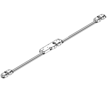 Центральний замок лівий (1175 мм) 54118 (Motion XT M)