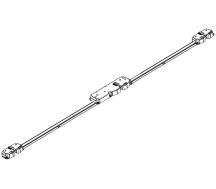 Центральний замок правий (1375 мм) 54121 (Motion XT (L, Sport))