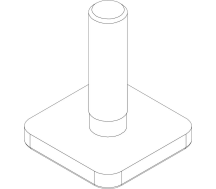 Т-Болт M6 (22 мм) 54135 (Trail)
