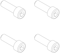 Гвинт бокового рейлінгу 54984 (Caprock Platform, Caprock Railing Kit)