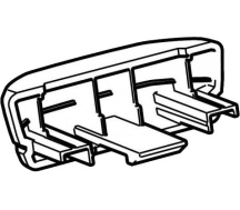 Заглушка нижня 52866 (SnowPack Extender)