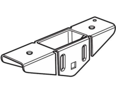 Пластина крепления с пазом 34344 (Hydroglide)