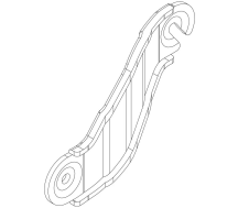Пластина кріпильна нижня 50753 (Hull-a-Port)