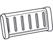 Накладка на пряжку резиновая 52436