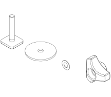 Кріпильний комплект з Т-болтами 54145 (K-Guard)