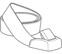 Ремінь з пряжкою (2 шт) 54640 (JawGrip)