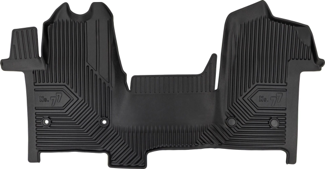 Резиновые коврики Frogum №77 для Renault Master (mkIII) 2019-2024 (1 ряд) - фото 1