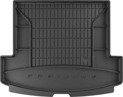 Гумовий килимок у багажник Frogum Pro-Line для Hyundai Santa Fe (mkV) 2024&rarr; (складений 3 ряд)(багажник) - фото 1