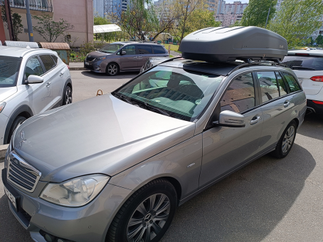 Автомобільний бокс Modula Evo 550  black antracit - фото 14