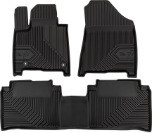 Резиновые коврики Frogum №77 для Hyundai Santa Fe (mkV) 2024→ (1-2 ряд)