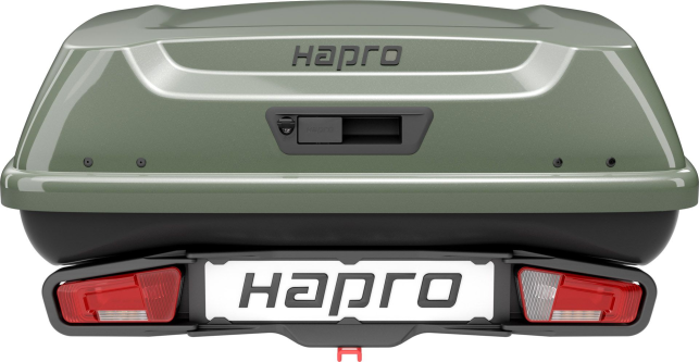 Бокс на фаркоп з кріпленням Hapro Boxer M (Hexagon Black) 37505 + Hapro Frame 37330 - фото 9