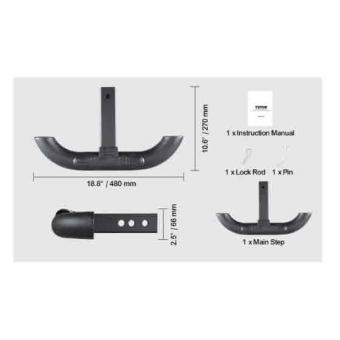 Ступенька/подножка на американский фаркоп - фото 3