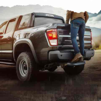 Ступенька/подножка на американский фаркоп - фото 4