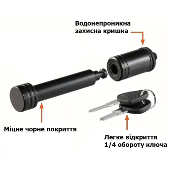 Палец-замок американского фаркопа під вставку - фото 2