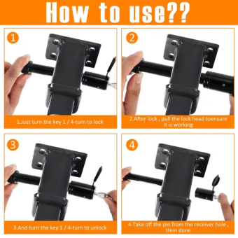 Палец-замок американского фаркопа під вставку - фото 7