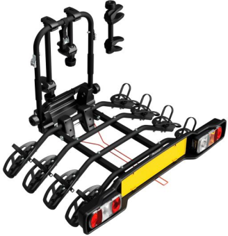 Велокрепление Peruzzo 706-4 Parma 4 Black - фото 1