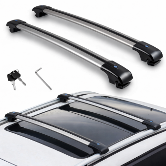 Багажник на рейлинги Autovalom 5703 черный - фото 17