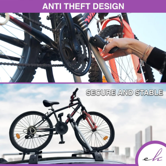 Кріплення для велосипеда на поперечки Erkul - фото 10