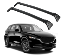 Багажные поперечины на рейлинги для Mazda CX-5 2017→ Original OEM Black