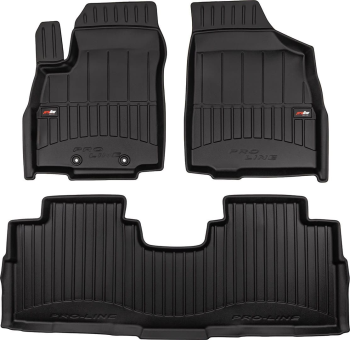 Резиновые коврики Frogum Proline 3D для Forthing Yacht / U-Tour (mkI) 2023&rarr; (1-2 ряд) - фото 1