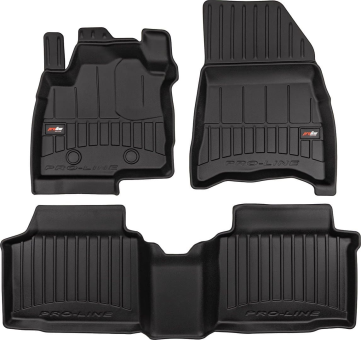 Резиновые коврики Frogum Proline 3D для Renault Duster (mkIII) 2023&rarr;; Dacia Duster (mkIII) 2023&rarr; (MHEV)(полный привод) - фото 1