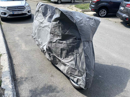 Чехол &ndash;тент для мотоцикла с кофром Kegel  Basic Garage Motorcycle L Box - фото 19