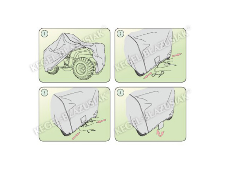 Чехол &ndash;тент для квадроцикла с кофром Kegel  Basic Garage Quad L Box - фото 9