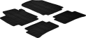 Резиновые коврики Gledring для Renault Captur (mkI) 2013-2019 / Clio (mkIV) 2012-2020 (GR 0053) - фото 1