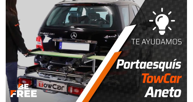 Крепление для лыж и сноубордов на фаркоп TowCar Aneto - фото 1