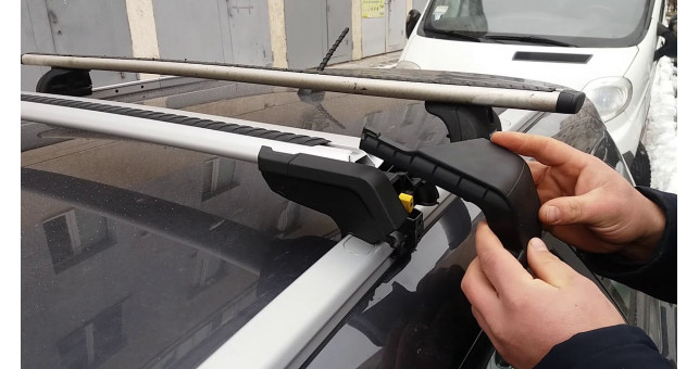 Базовый багажник на рейлинги Mont Blanc Xplore - фото 2