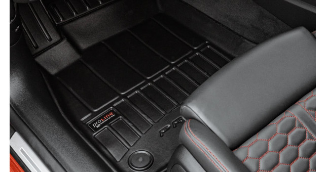 Резиновые коврики Frogum Proline 3D для Toyota Highlander (mkIV) 2019-&gt; (1-2 ряд) - фото 1