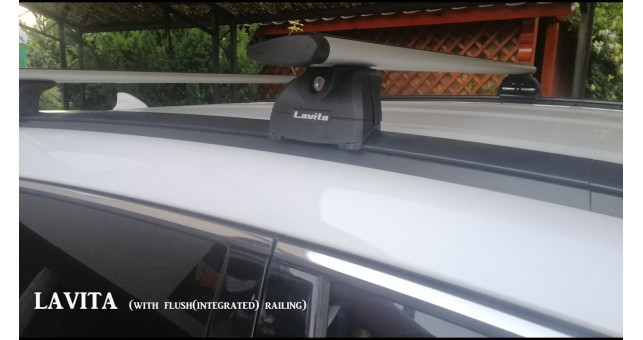 Багажник на интегрированные рейлинги Lavita - фото 1